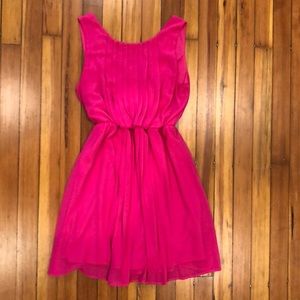 Hot Pink Dress